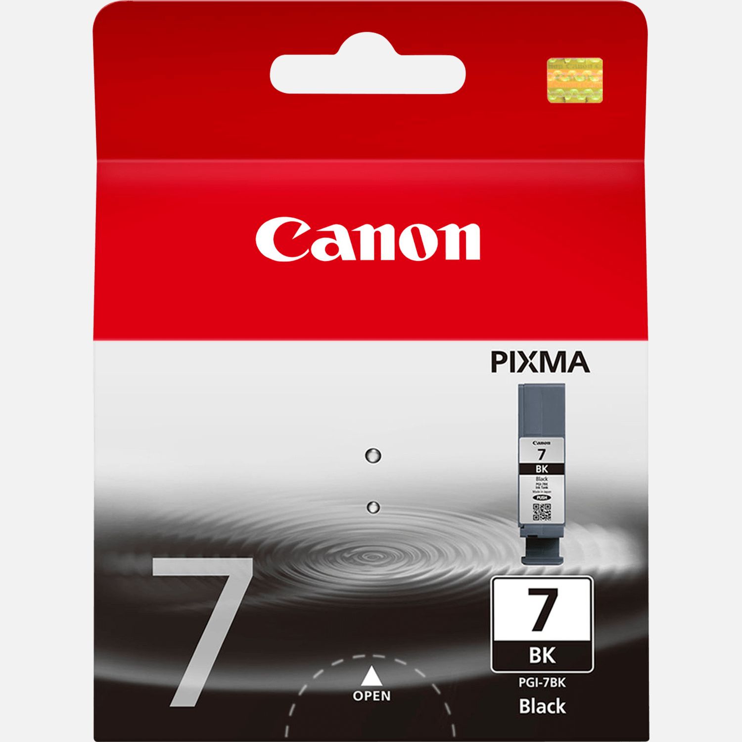 Cartouche d'encre noire Canon PGI-7BK