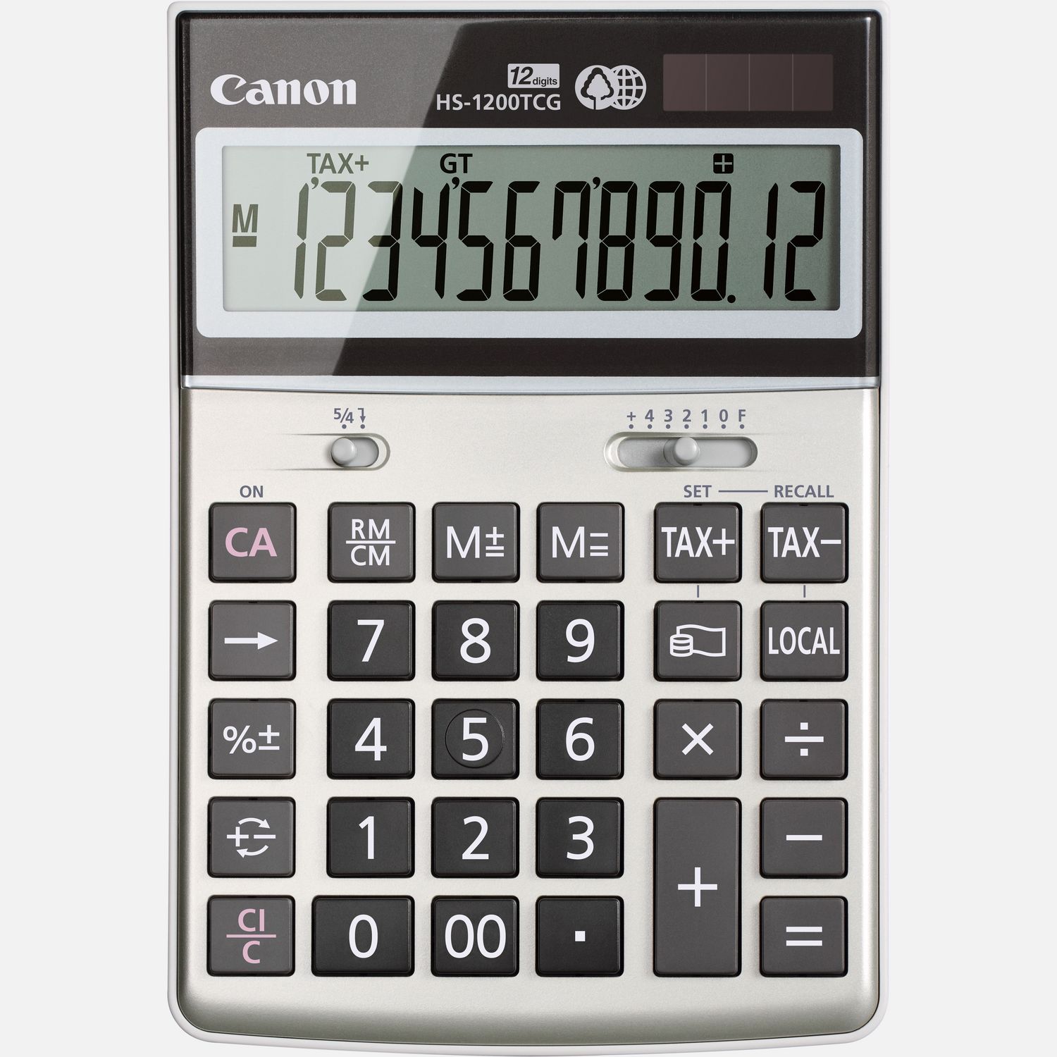 CANON Calculatrice semi bureau  ecologique 12ch hs1200