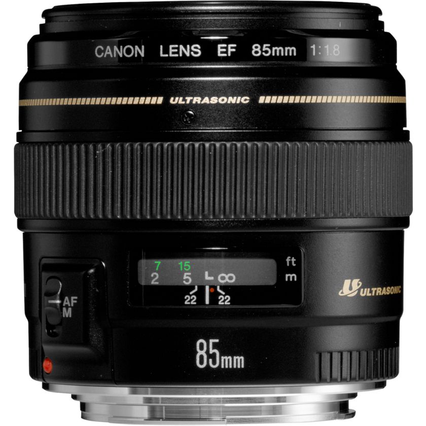 Canon EF 85mm f/1.8 USM lens