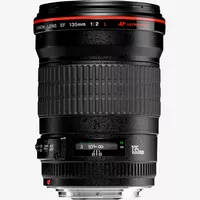 Canon EF 135mm f/2L USM Lens Product Front View