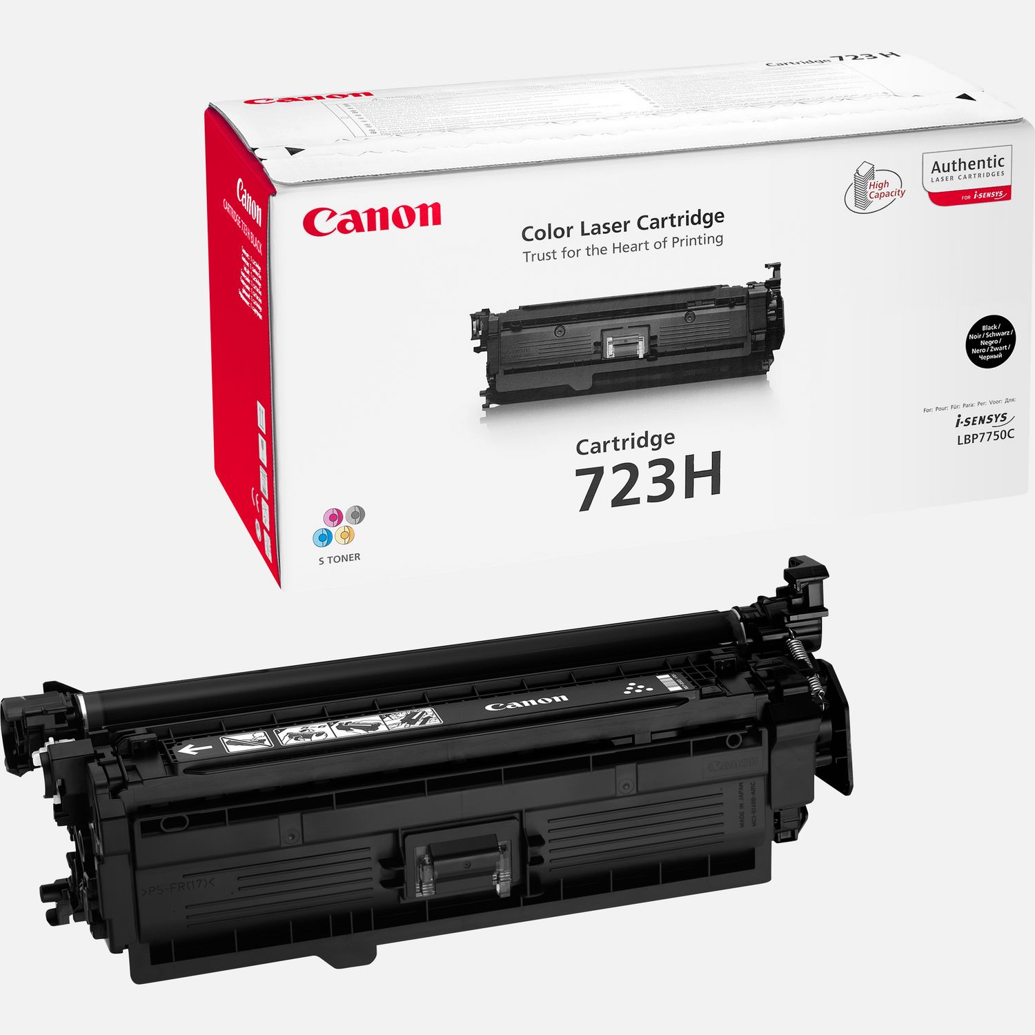 Cartouche toner haut rendement Canon 723H