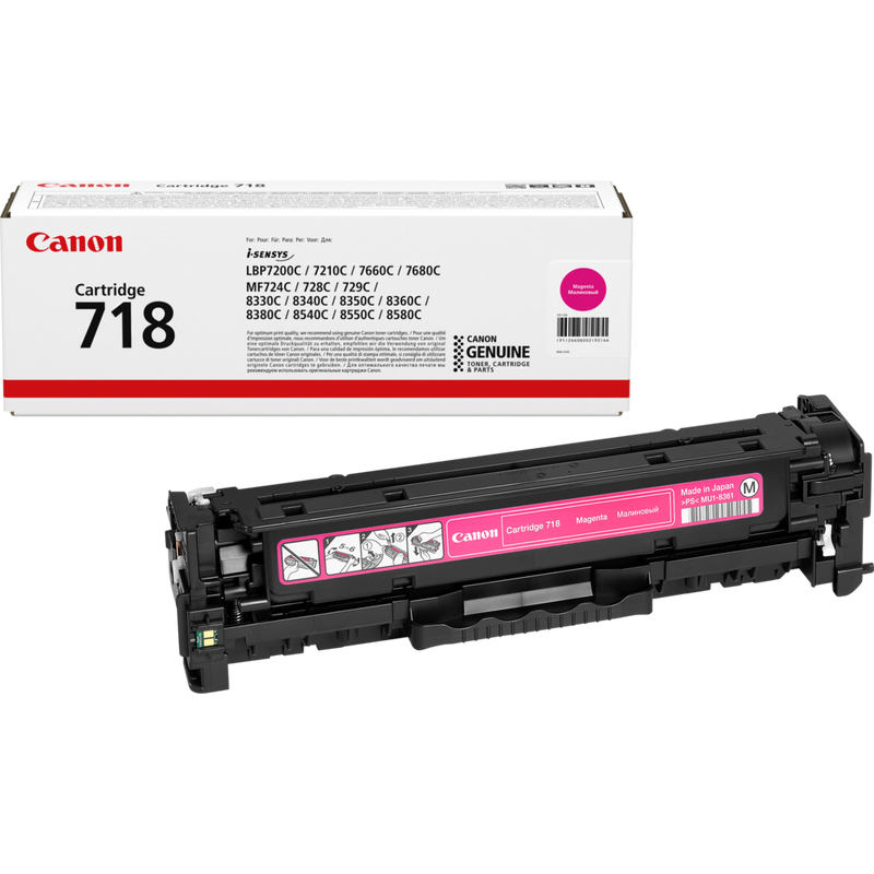 

Canon 718M Magenta Toner Cartridge