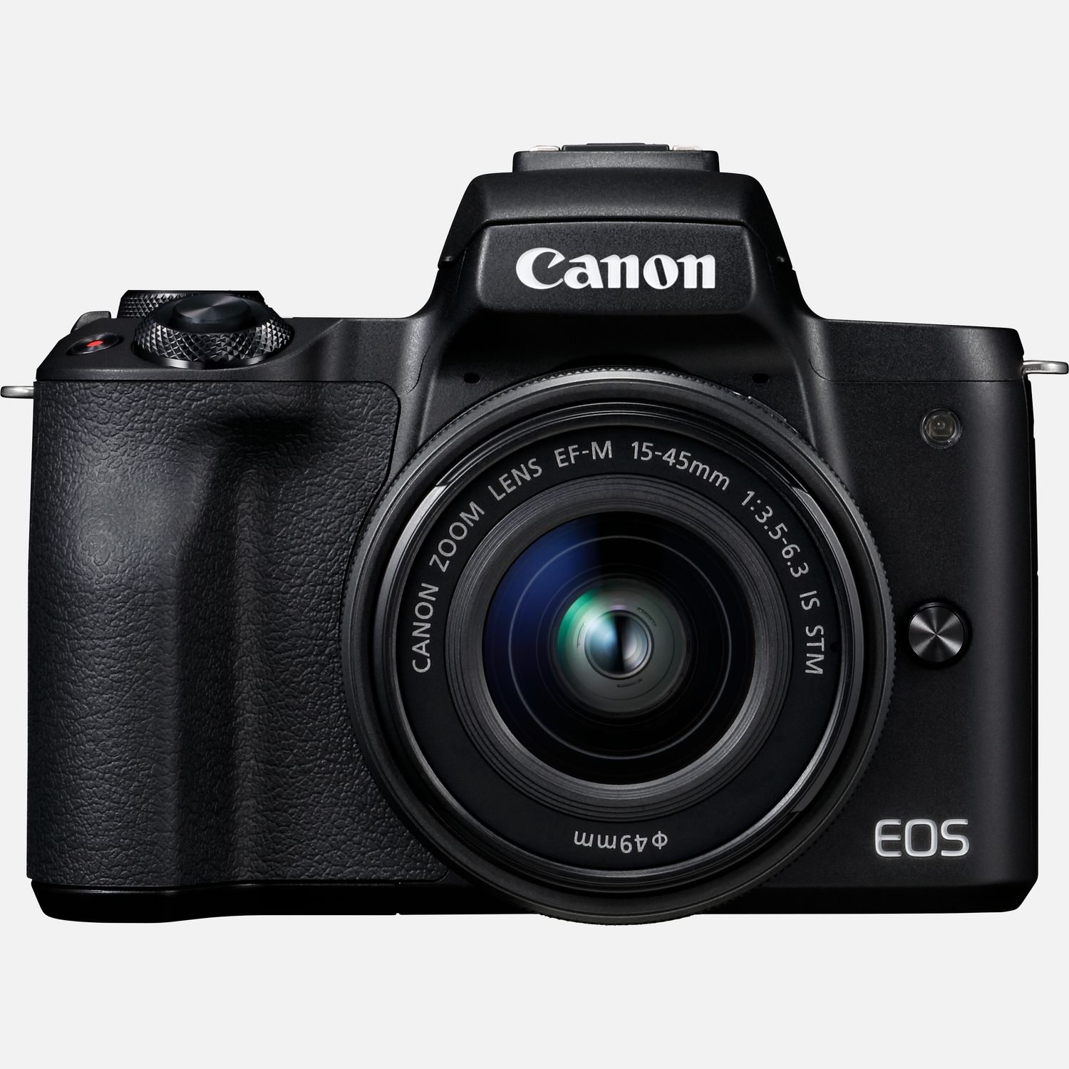 Canon EOS M50 Schwarz + EF-M 15-45mm IS STM Objektiv Schwarz in 