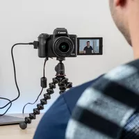 Kit para videoconferencias de la EOS M50 de Canon con objetivos intercambiables 0 Utilizar la cámara como webcam