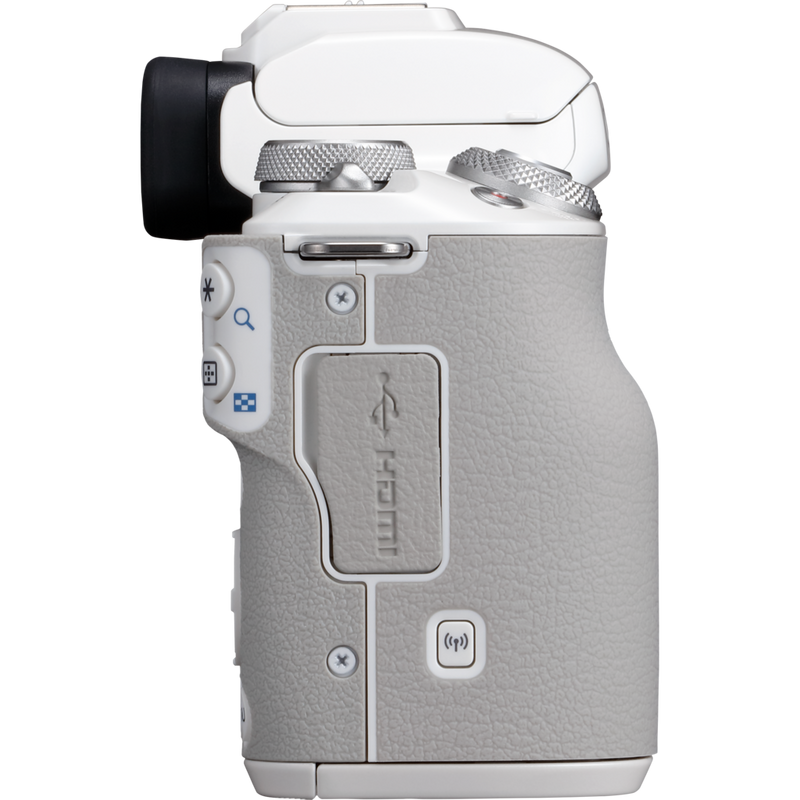 Boîtier Canon EOS M50 - Blanc Produits Vue de droite