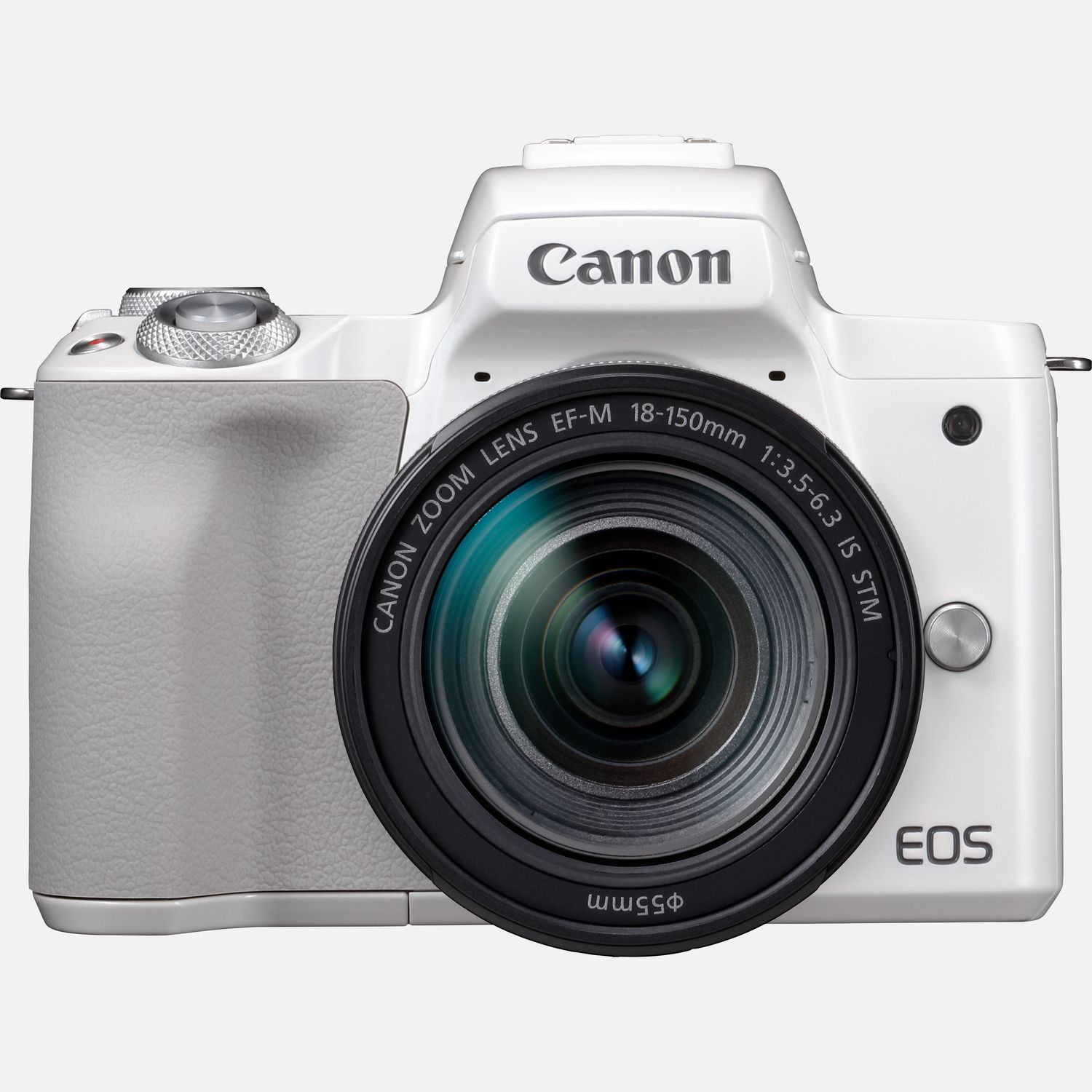 Buy Canon EOS M50 Weiß + EF-M 18-150mm IS STM – Silber in Abgesetzt