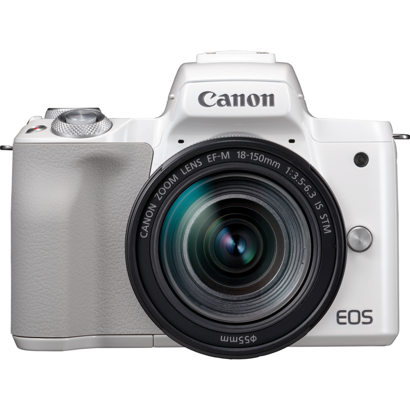 Comprar Corpo da Canon EOS M50 branca + EF-M 18-150mm IS STM foto