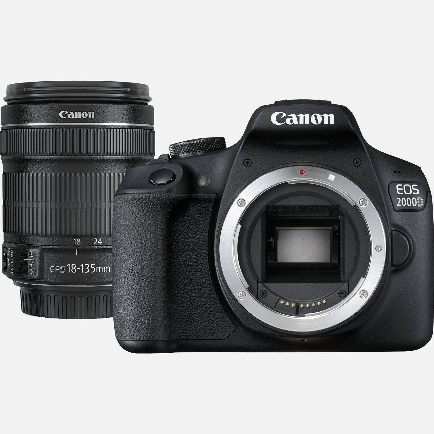 Canon Appareil photo reflex EOS 2000D + Objectif EF-S 18-135mm