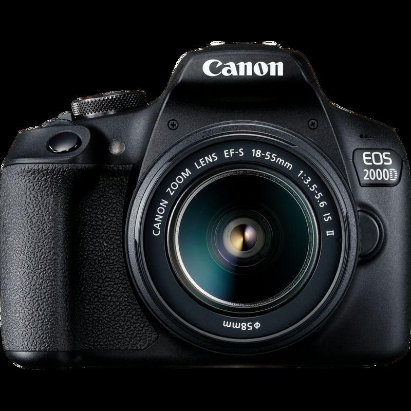 Canon EOS 2000D + EF-S 18-135mm-lens In Camera's Met Wi-Fi — Canon ...