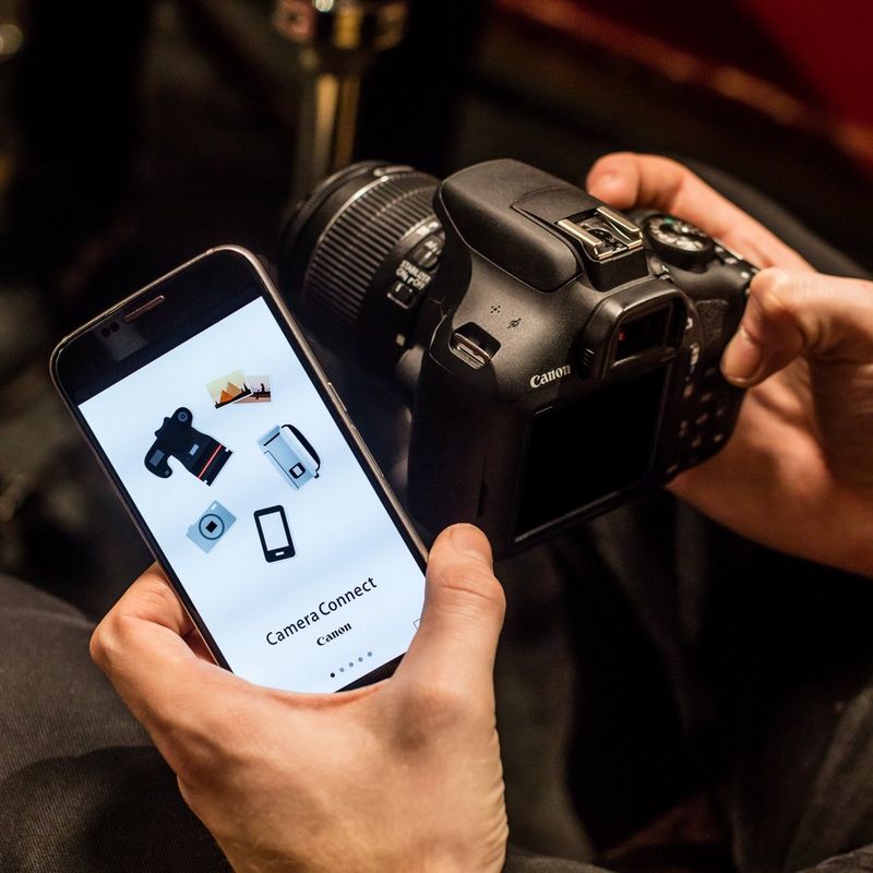 Canon EOS 2000D + Objectif EF-S 18-55mm IS II + Objectif 50mm STM Application Canon