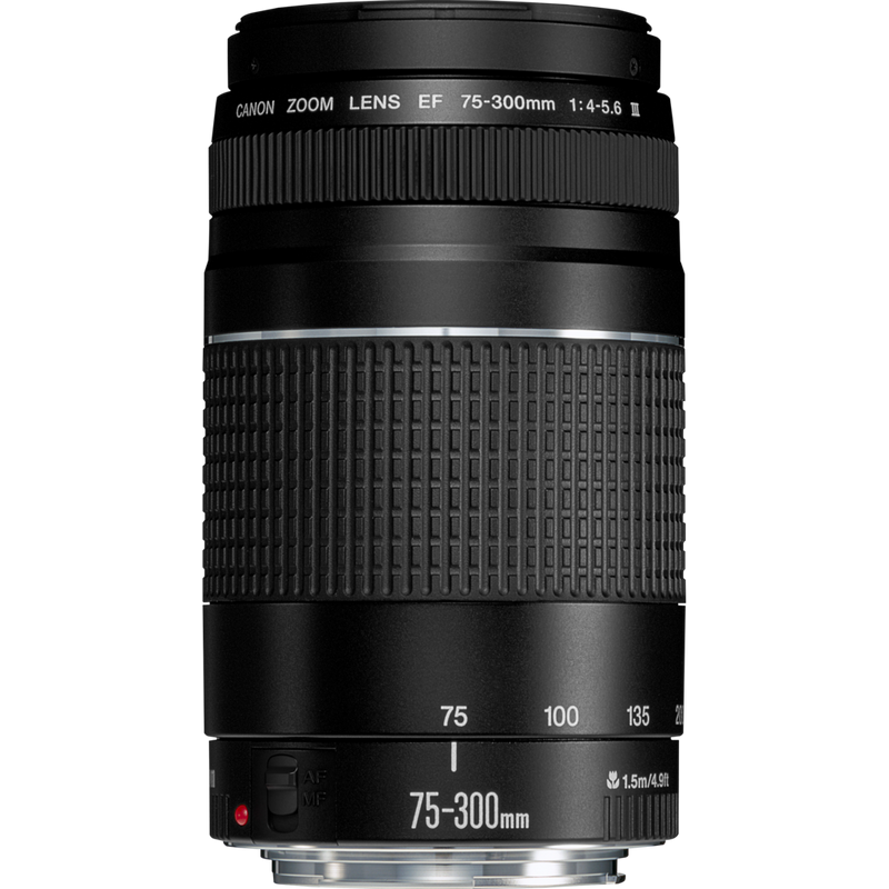 Canon Refurbished EF 75-300mm III Lens Product Front View