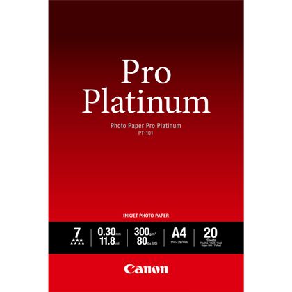 Canon Pt 101 Pro Platinum Photo Paper Sheets Canon Uk Store