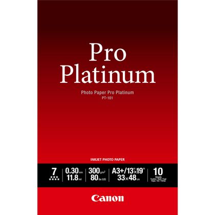 Carta fotografica Canon PT-101 Pro Platinum A3 Plus - 10 fogli — Canon  Italia Store