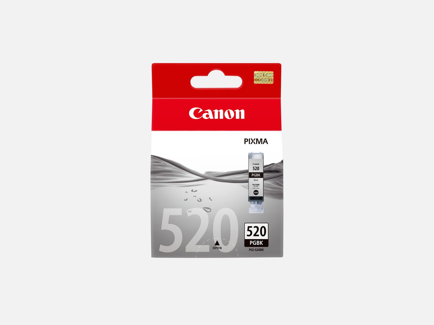 Canon PGI-520 Cartouche Noir (Pack Plastique sécurisé) : :  Informatique