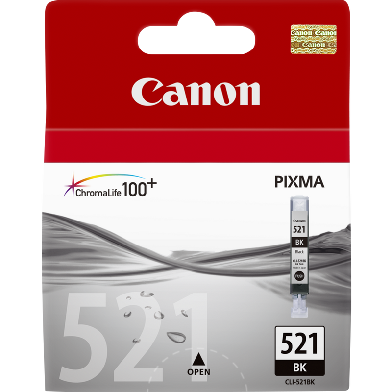 

Canon CLI-521BK Black Ink Cartridge