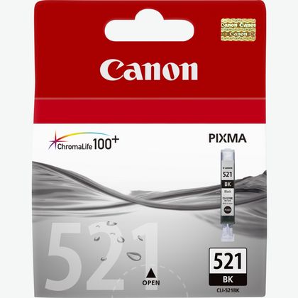 Image of Canon CLI-521BK Black Ink Cartridge