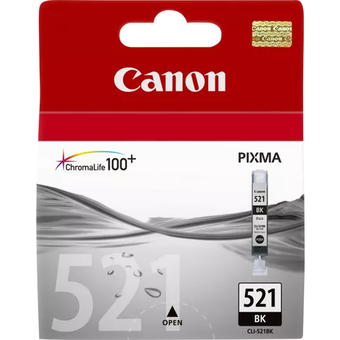Canon CLI-521BK Black Ink Cartridge