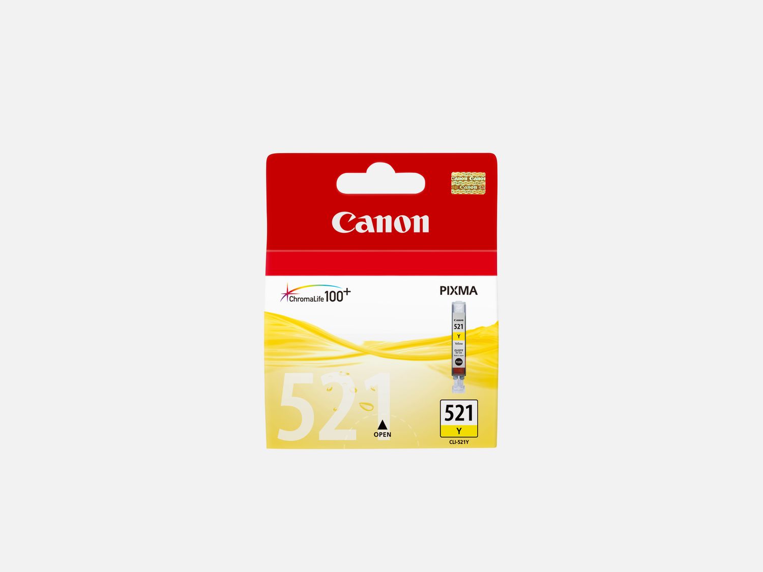 Cartouche d'encre jaune Canon CLI-521Y