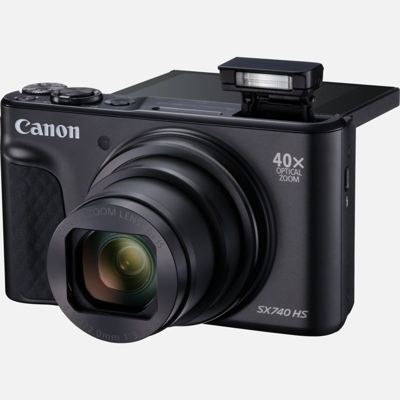 Canon PowerShot SX740 HS Camera - Black