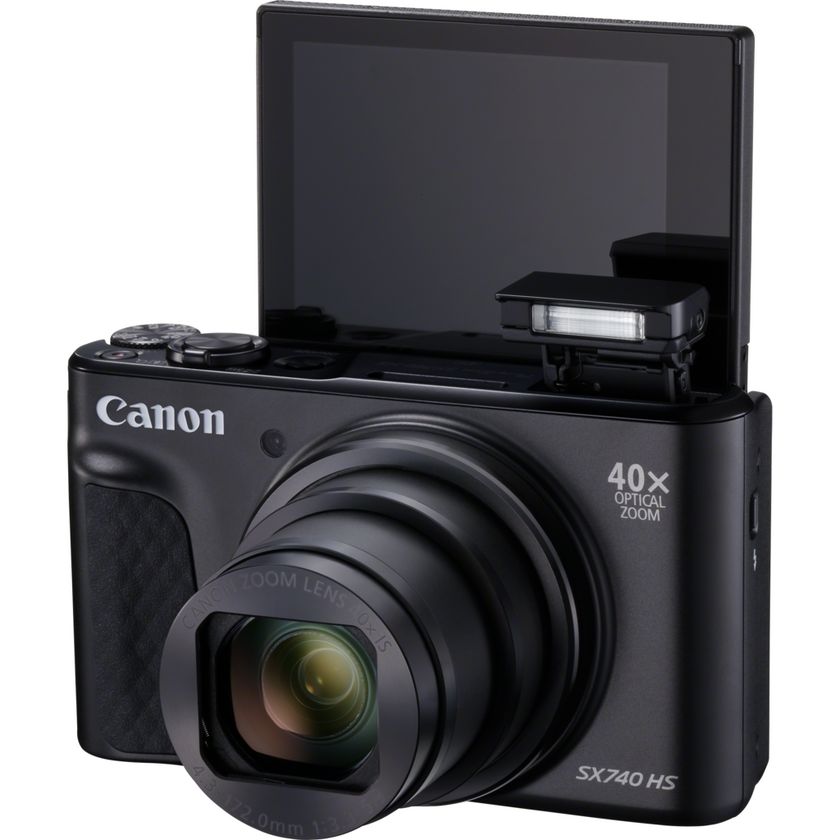 Buy Canon PowerShot SX740 HS Camera - Black in Wi-Fi Cameras — Canon Norge  Store