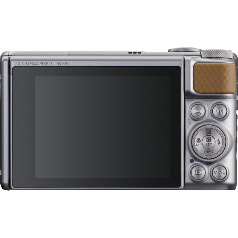 Canon PowerShot SX740 HS - Silver Product back view