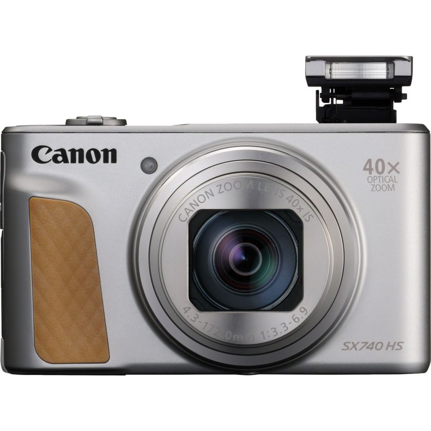 Buy Canon PowerShot SX740 HS Camera, Silver in Discontinued Buy Canon PowerShot SX740 HS Camera, Silver in Discontinued
