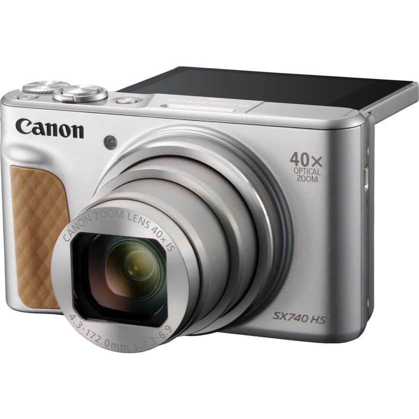 Buy Canon PowerShot SX740 HS Camera, Silver in Discontinued — Canon Norge Store Buy Canon PowerShot SX740 HS Camera, Silver in Discontinued — Canon Norge Store