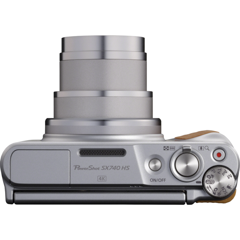 Canon PowerShot SX740 HS - Silver Product top View