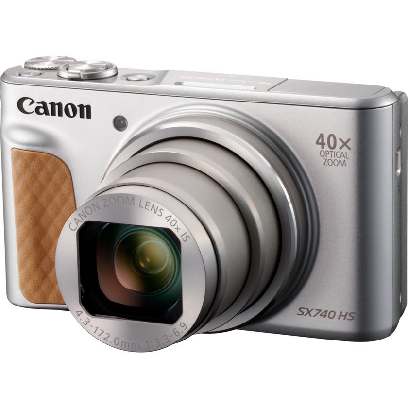 Buy Canon PowerShot SX740 HS LITE EDITION Camera, Silver in Wi-Fi Cameras —  Canon UK Store
