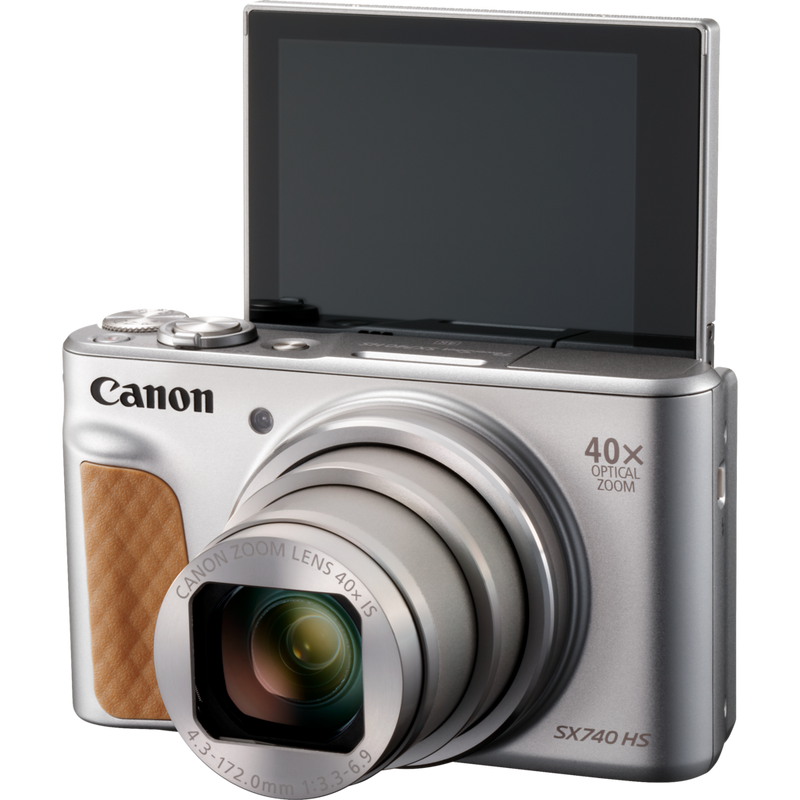 Canon PowerShot SX740 HS Lite Edition – Silver Product front vew
