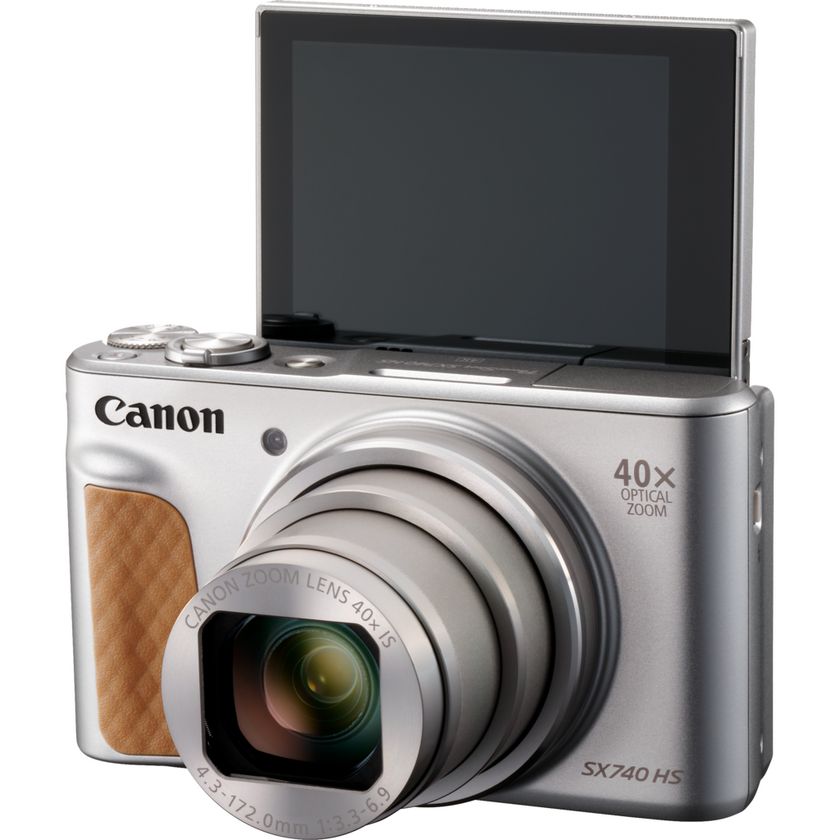 Buy Canon PowerShot SX740 HS LITE EDITION Camera, Silver in Wi-Fi Cameras —  Canon UK Store