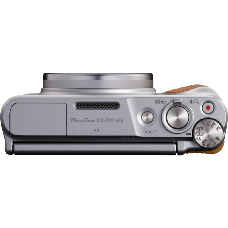 Canon PowerShot SX740 HS Lite Edition – Silver Product top view