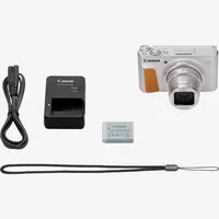 Canon PowerShot SX740 HS Lite Edition – Silber Produkt Lieferumfang