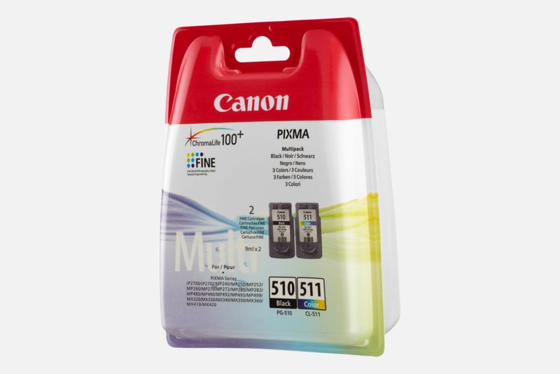 Canon PG-510/CL-511 BK/C/M/Y Ink Cartridge Multipack — Canon