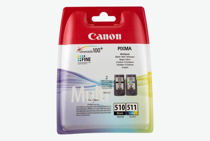 Image of Canon PG-510/CL-511 BK/C/M/Y Ink Cartridge Multipack
