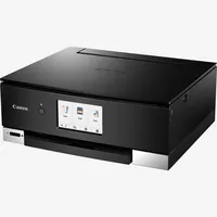 Multifonction 3-en-1 Canon PIXMA TS8250, Noir Produit Vue avant inclinée