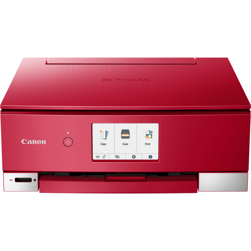 Canon PIXMA TS8252 All-In-One photo printer, Red