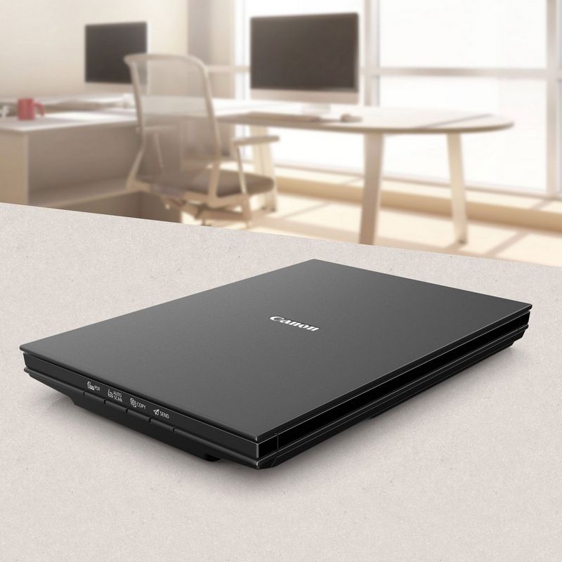 Scanner à plat Canon CanoScan LiDE 300, Noir Produits Scanner sur un bureau