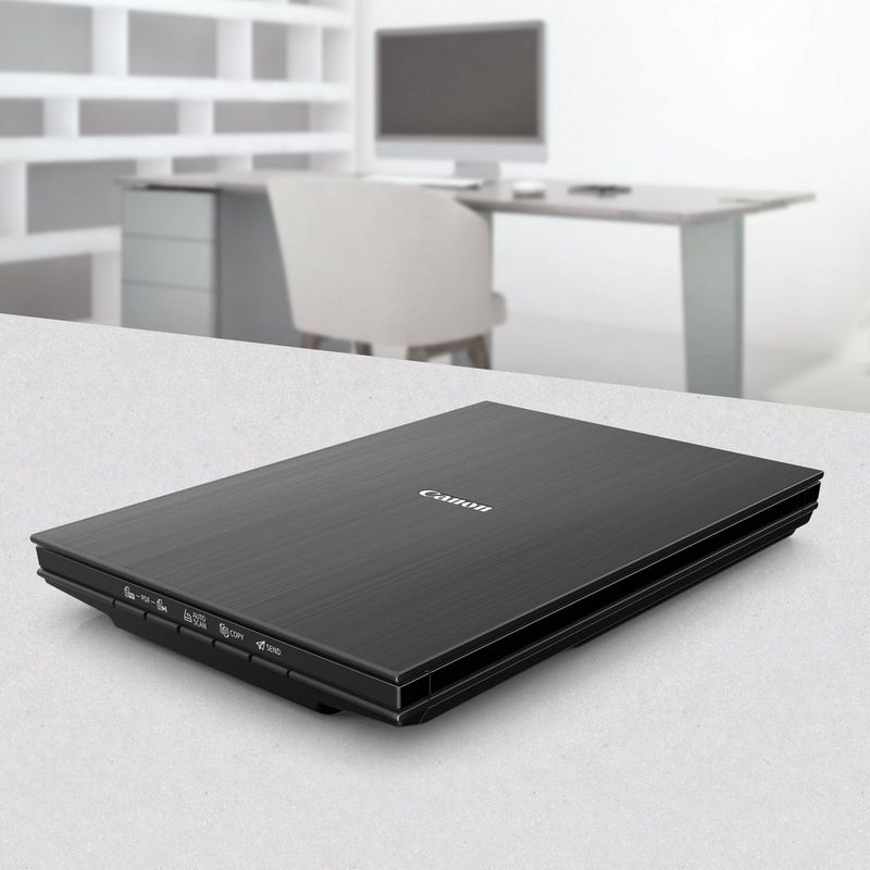 Scanner à plat Canon CanoScan LiDE 400, Noir Produits Scanner sur un bureau