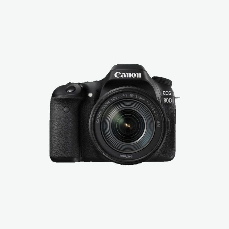 Cámara Canon EOS 80D + lente 18-135mm – Tienda Fotográfica Ecuador