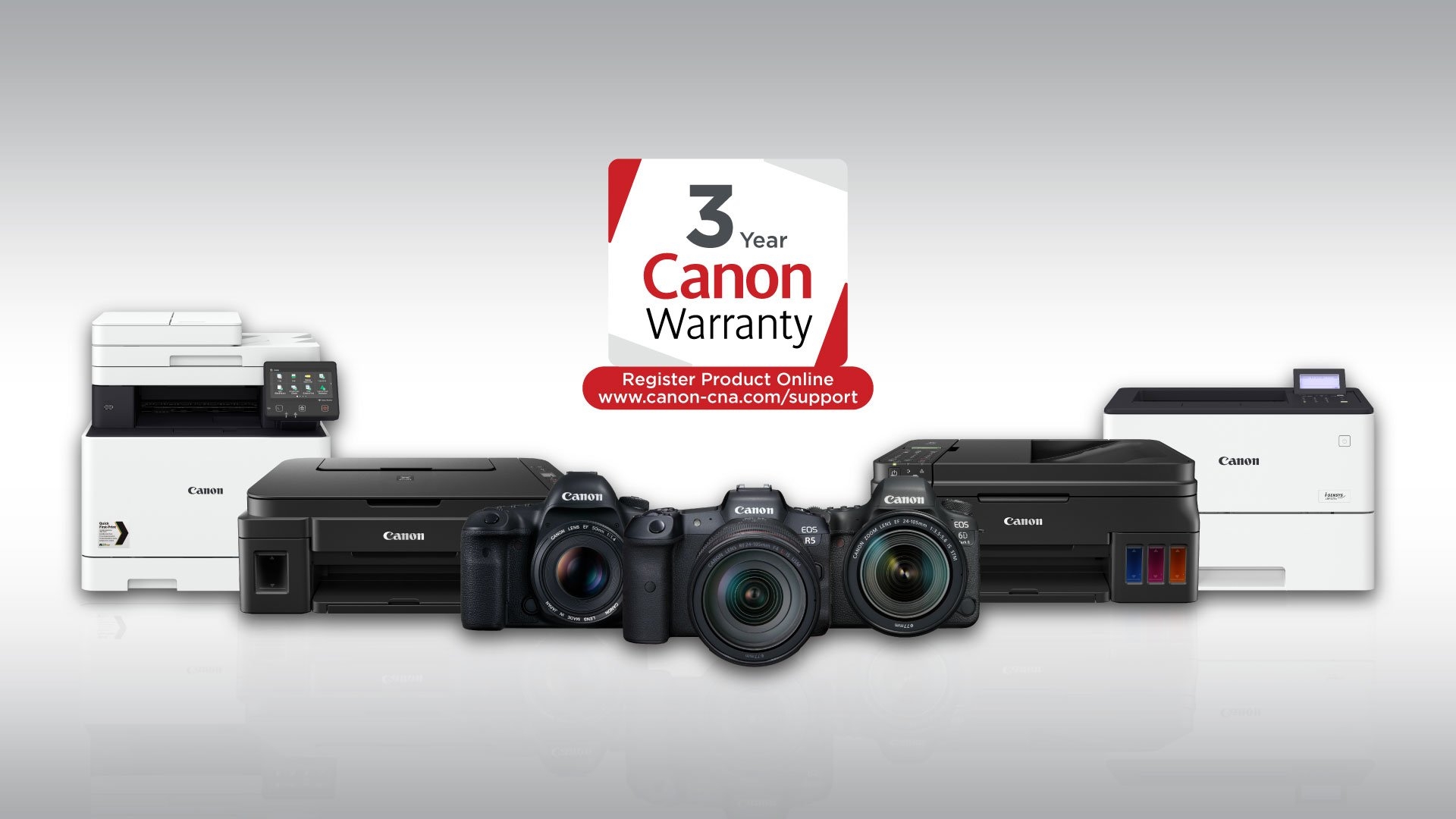 3 Year Warranty Offer - Canon Central and North Africa