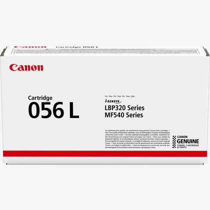 Image of Canon 056L Toner Cartridge, Black