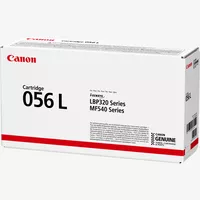 Canon 056L Toner Cartridge, Black Product Packaging Right View