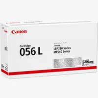 Canon 056L Toner Cartridge, Black Product Packaging Left View