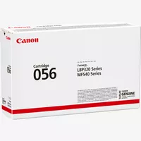Canon 056 Toner Cartridge, Black Product Packaging Left View