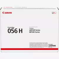 Canon 056H Toner Cartridge, Black Product Packaging Front View