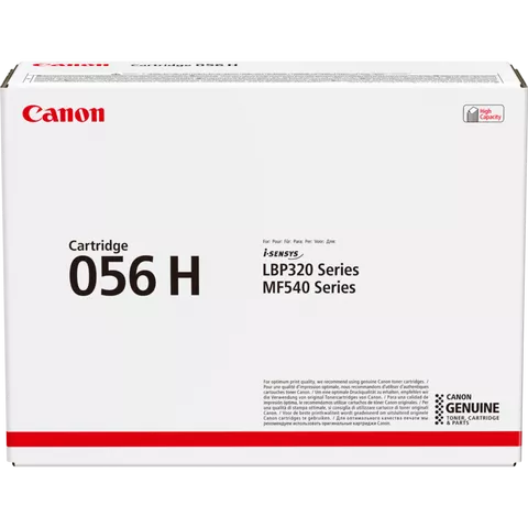Canon 056H Toner Cartridge, Black