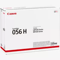 Canon 056H Toner Cartridge, Black Product Packaging Left View