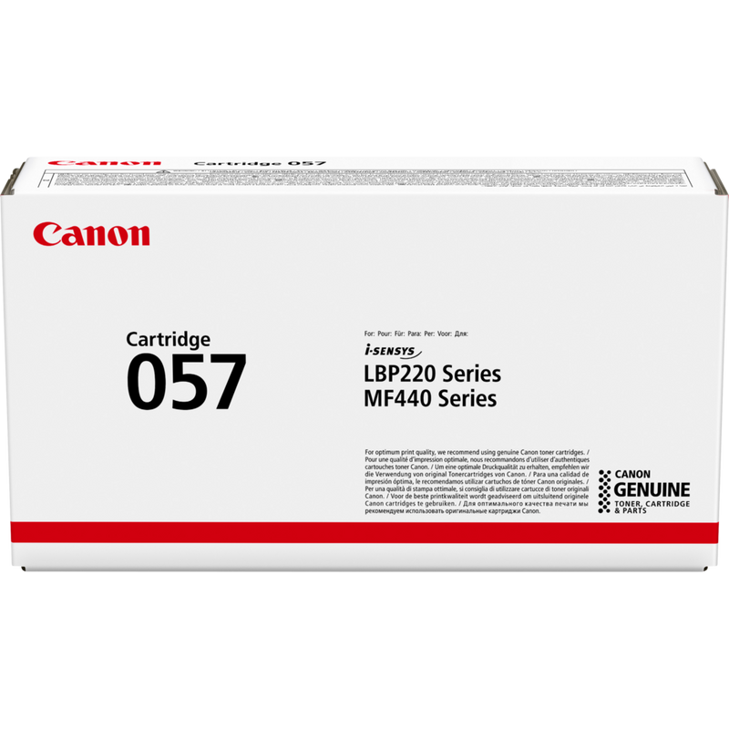 

Canon i-SENSYS 057 Toner Cartridge, Black