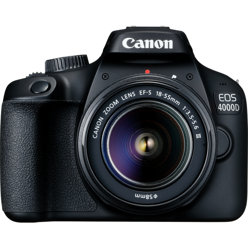 Canon EOS 4000D + Objectif EF-S 18-55mm III Dans Appareils Photo Wifi ...